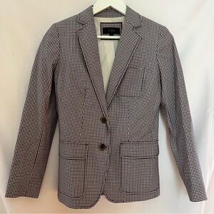 JCrew checked blazer